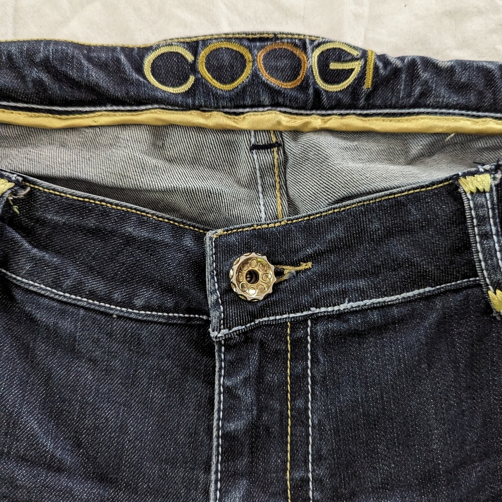 COOGI Patchwork Dark Denim Jeans - Picture 14 of 16